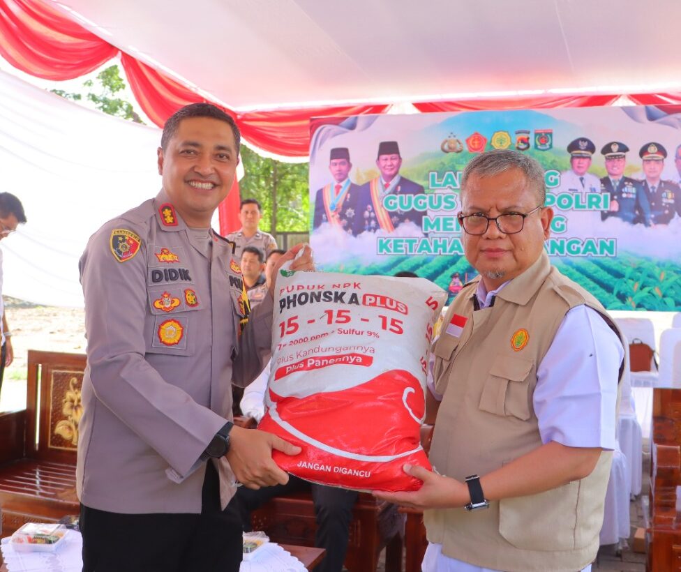 Kapolres Lombok Utara dan Forkopimda luncurkan Gugus Tugas Polri dukung ketahanan pangan