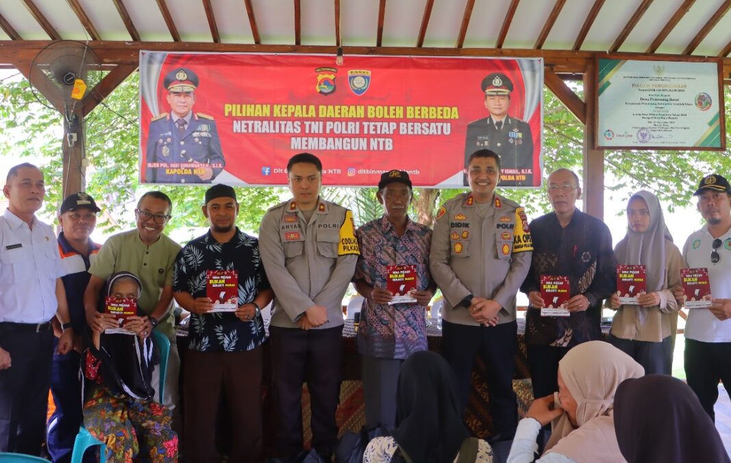 Polda NTB gelar silaturahmi dan cooling system di Taman Rekreasi Pemenang, Lombok Utara