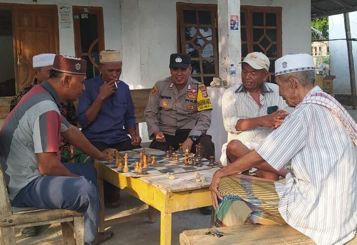 Bhabinkamtibmas Polres Bima Kota maksimalkan cooling system jelang Pilkada