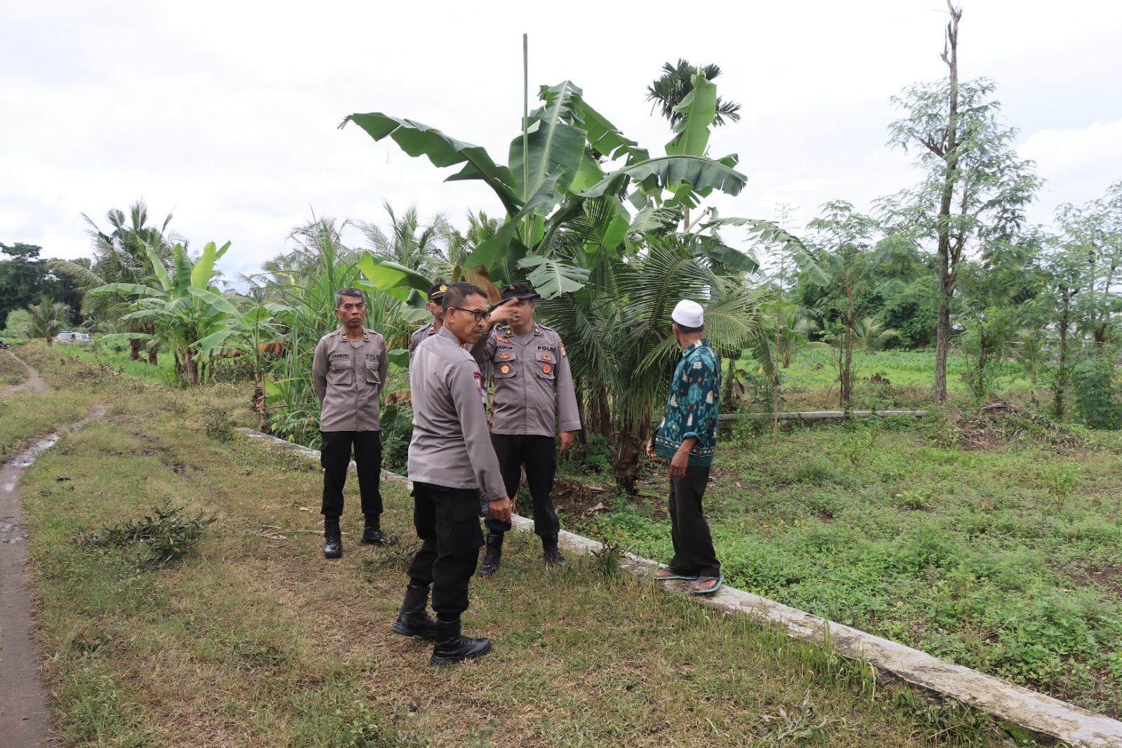 Polres Loteng Siapkan Tujuh Hektar Lahan Tidur Untuk Dijadikan Lahan Produktif