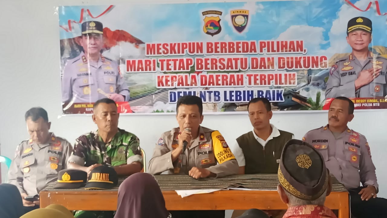 Setelah Bima Kota, Polda NTB Laksanakan Cooling System di Kabupaten Bima