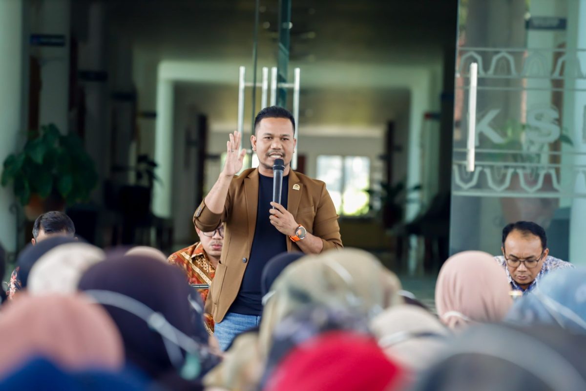Wakil ketua komisi IV DPRD Lombok Tengah Wirman Hamzani. 