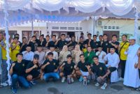 Wagub NTB melepas Persebi Bima untuk berlaga di Liga 4 Nasional. (humas pemprov ntb)