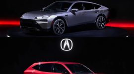 Prototipe Honda Hybrid Sedan dan Acura Hybrid SUV. (DOK HONDA INDONESIA)