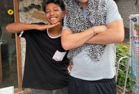 Ole Romeny saat berlibur di Lombok. (ig ole romeny)