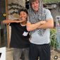 Ole Romeny saat berlibur di Lombok. (ig ole romeny)