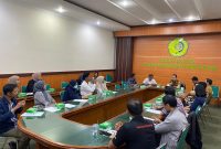 Persiapan job fair yang akan digelar di Universitas Muhammadiyah Mataram.
