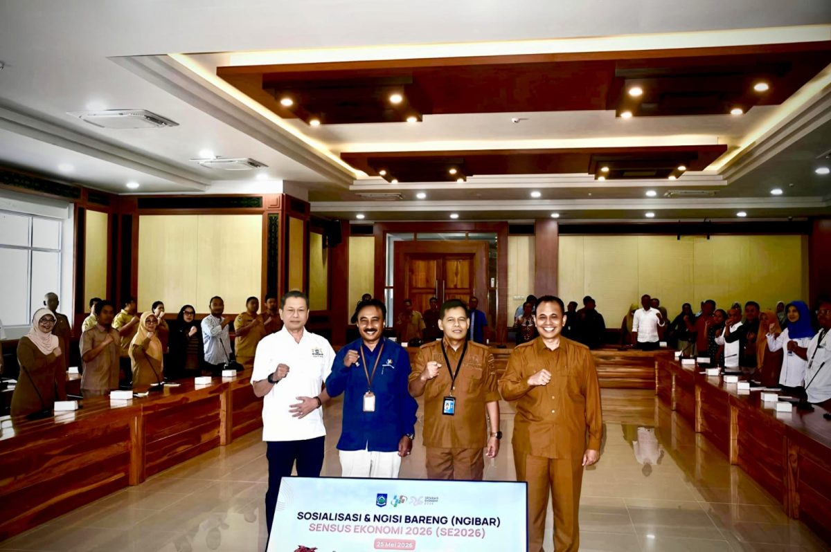 Sosialisasi Sensus Ekonomi 2026 yang digelar BPS NTB. (humas pemprov)