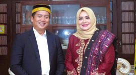 Gubernur NTB Lalu Muhamad Iqbal dan Wakil Gubernur NTB Indah Dhamayanti Putri. (humas pemprov ntb)