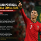 Skuad awal Timnas Portugasl di Piala Dunia 2026. (Ilustrasi AI)
