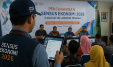 Usaha Cilok hingga Online Shop di Lombok Tengah Masuk Sensus Ekonomi