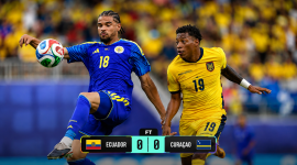 Pertandingan Ekuador vs Curacao berakhir imbang.