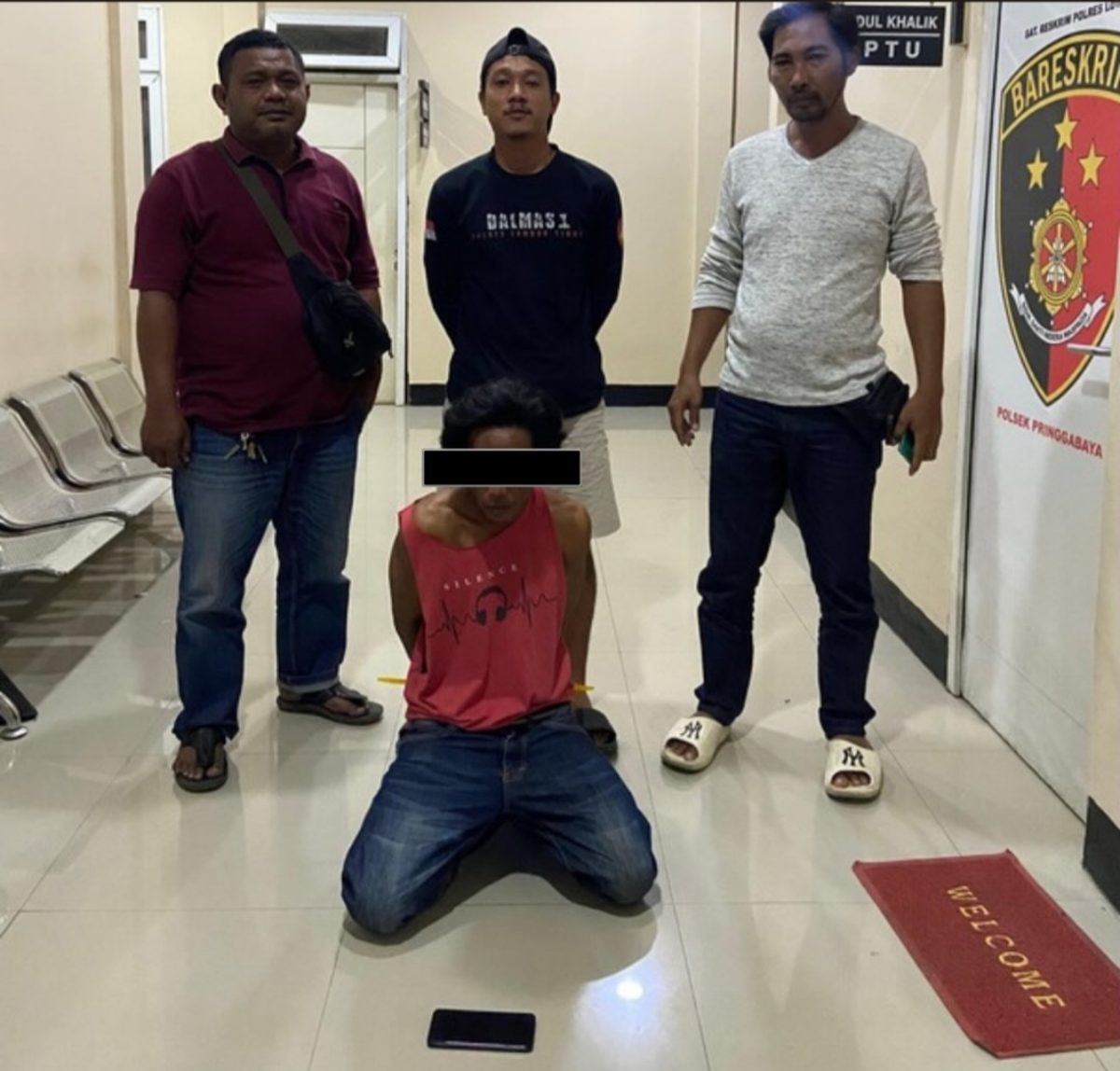 Terduga pelaku begal ditangkap Satreskrim Polres Lombok Timur. (humas polres lotim)
