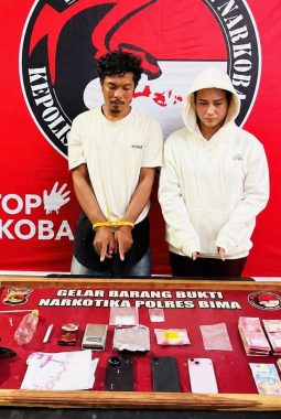 DJ Perempuan di Bima Ditangkap Polisi, 11 Paket Sabu Seberat 12,42 Gram Disita
