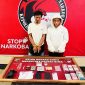 Satresnarkoba Polres Bima menangkap terduga pelaku pengedar sabu. 