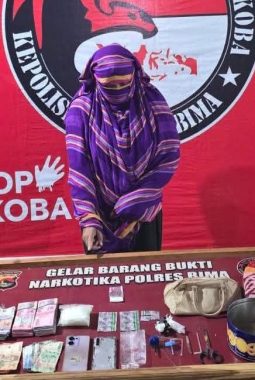 Oknum Bhayangkari Diduga Edarkan Narkoba, Polisi Sita Uang Rp 22 Juta dan Sabu 5,26 Gram