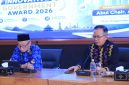 Sekda NTB Abul Chair (kiri) bersama Kepala Brida NTB I Gde Putu Aryadi. (BRIDA NTB)