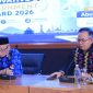 Sekda NTB Abul Chair (kiri) bersama Kepala Brida NTB I Gde Putu Aryadi. (BRIDA NTB)