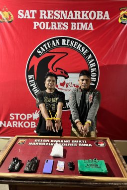 535 Gram Sabu Gagal Beredar di Bima