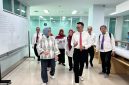Visitasi tim Kementerian Kesehatan ke RSUP NTB. (humas pemprov ntb)