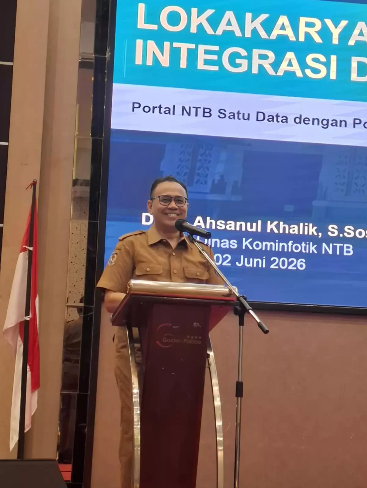 Kadis Kominfotik NTB Ahsanul Khalik. (humas pemprov ntb)