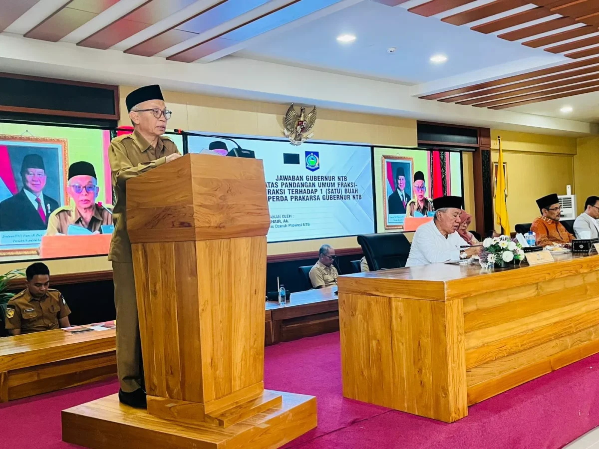 Sekda NTB Abul Chair. (humas pemprov ntb)