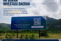Marina Bay Lombok Bukan investasi daerah. (humas pemprov ntb)