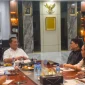 Gubernur NTB saat audiensi Chief Executive Officer Institute for Essential Services Reform. (humas pemprov ntb)