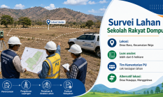 Kementerian PU Survei Lahan Sekolah Rakyat Dompu, Pemkab Siapkan Enam Hektare