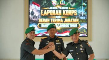 Danrem Wira Bhakti Brigjen Moh Sjasul Arief Lantik Letkol Hadiyansyah Jadi Dandim Lotim