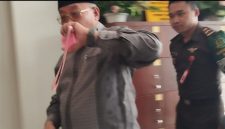 Lalu Gita di Kejati NTB.
