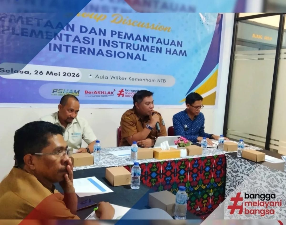 FGD pemetaan dan pemantauan implementasi instrumen HAM internasional.