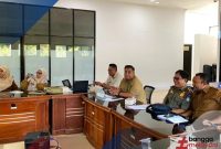 Rapat Koordinasi Pengisian Data Penilaian Kepatuhan Hak Asasi Manusia (HAM) Instansi Pemerintah bersama Kementerian HAM Wilayah Kerja NTB