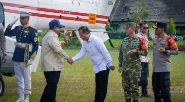 Presiden Prabowo Resmikan Bendungan Meninting, Panen Petani Bisa Tiga Kali Setahun