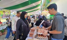 Gerakan Pangan Murah di Pagutan Timur, Telur Rp 45 Ribu per Rak