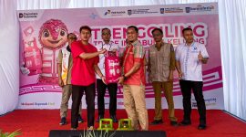 Penukaran gas subsidi ke bright gas dalam Program Trenggiling yang digagas Pertamina.