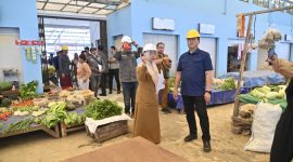 Gubernur NTB meninjau kondisi Pasar Kuta, Lombok Tengah.