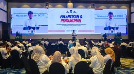 Pelantikan pengurus KADIN NTB periode 2025-2030.
