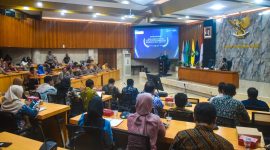 Sosialisasi Penilaian Penyelenggaraan Pelayanan Publik di Gedung Sangkareang, Kantor Gubernur NTB