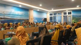 Sosialisasi Taspen di Lombok Tengah.