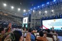 Presiden Prabowo Subianto menghadiri Puncak Peringatan Hari Koperasi ke-79 Tahun 2026 yang digelar di Indonesia Arena, Jakarta, pada Minggu, 12 Juli 2026. Foto: BPMI Setpres
