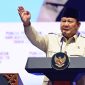 Presiden Prabowo Subianto menyampaikan pidatonya pada Puncak Peringatan Hari Koperasi ke-79 Tahun 2026 yang digelar di Indonesia Arena, Jakarta, pada Minggu, 12 Juli 2026. Foto: BPMI Setpres