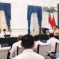 Presiden Prabowo Subianto menggelar rapat terbatas bersama sejumlah menteri Kabinet Merah Putih di Istana Merdeka Jakarta, pada Rabu, 15 Juli 2026. Foto: BPMI Setpres/Cahyo