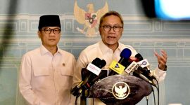 Menteri Koordinator (Menko) Bidang Pangan Zulkifli Hasan saat memberikan keterangan pers kepada awak media usai melaksanakan rapat terbatas bersama Presiden Prabowo, pada Rabu, 15 Juli 2026, di Kompleks Istana Kepresidenan Jakarta. Foto: BPMI Setpres/Rusman