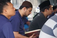 Kegiatan pembinaan di Lapas Selong.