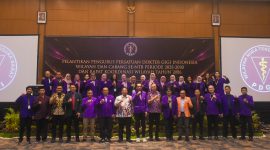 Pelantikan pengurus PDGI NTB.