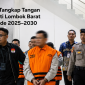 Bupati LAZ saat ditahan KPK.