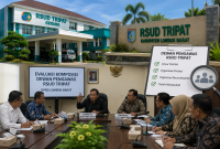 Ilustrasi rapat dewas RSUD Tripat.