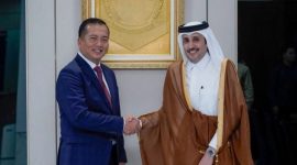 Gubernur NTB Lalu Muhamad Iqbal bertemu dengan Dubes Qatar untuk Indonesia.