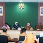 Audiensi/Kunjungan Kerja Anggota DPD RI (Komite IV) Prov NTB dalam rangka Pelaksanaan Tugas Konstitusional.Ruang Rapat Geopark Kantor Bappeda Prov NTB, Selasa, (4/8).